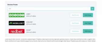 Review Finder